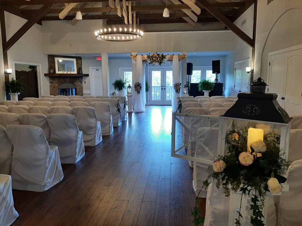 Valhalla Wedding Set Up Great Hall