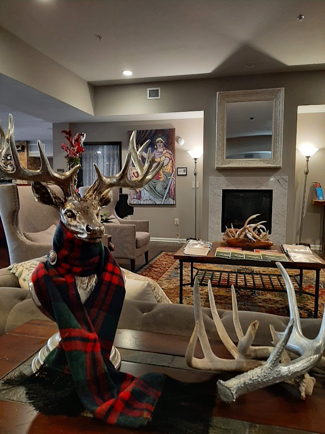 Valhalla Antlers Lobby