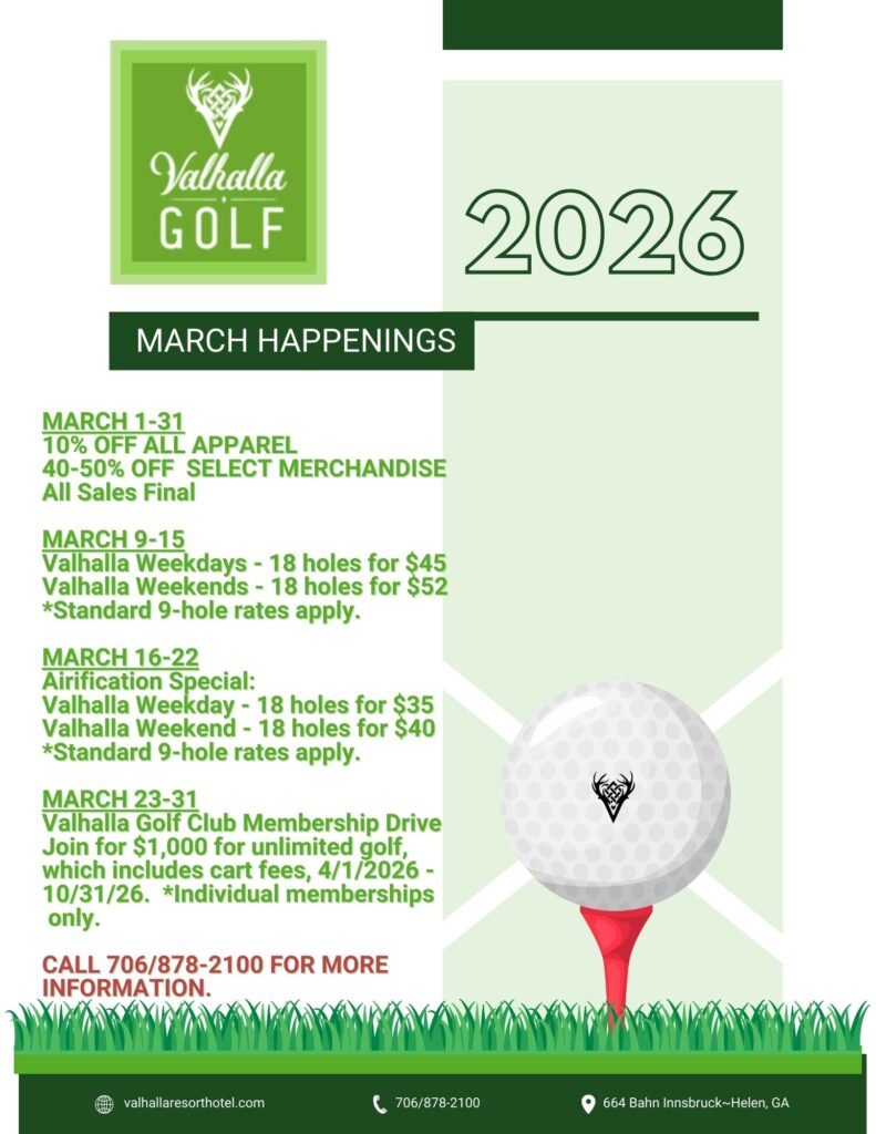Golf March Happenings